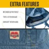 18L Denim-Tragetasche
