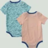 2-teiliges Kurzarm-Fisch-Body-Set für Jungen (Baby)
