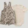 2-teiliges Set für Jungen: Armlinge-Body & Shorts mit Camo-Cargo-Taschen (Baby)