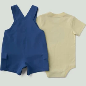 2-teiliges Set für Jungen: Armlinge-Body & Shorts mit Cargotaschen (Baby)