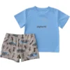 2-teiliges Set für Jungen: Sun Defender® Force®-Hemd mit kurzen Armlingen & gewebte Shorts (Baby)