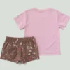 2-teiliges Set für Mädchen: Kurzarm-Hemd «Force Sun Defender™» & bedruckte Shorts mit elastischem Bund (Baby)