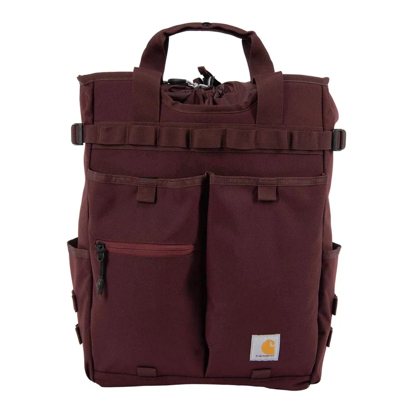 28L Nylon-Tote-Rucksack mit Kordelzugverschluss