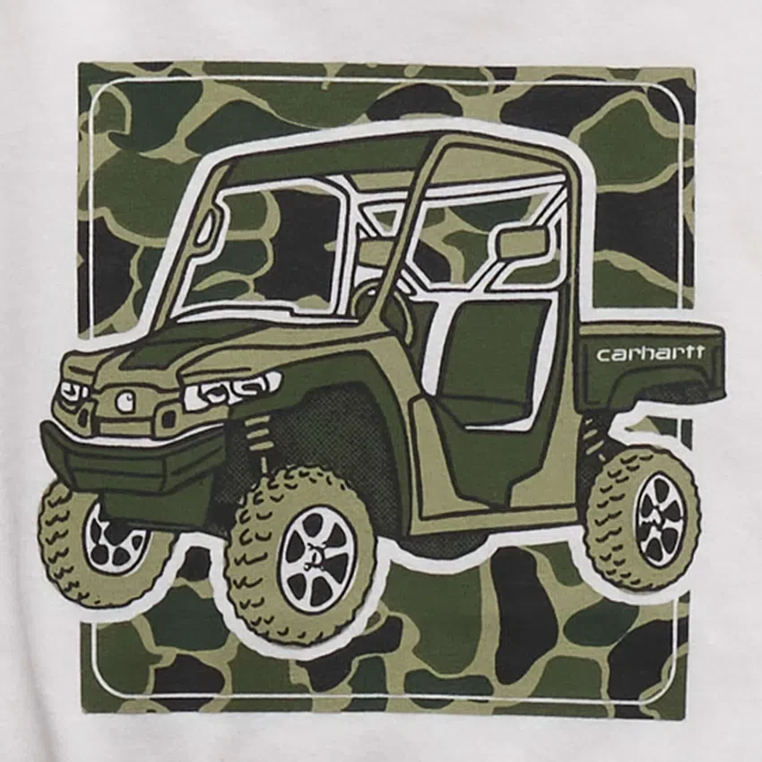 3-teiliges Set für Knaben: Camouflage-Weste, Langarm-Hemd und Hose (Kleinkinder)