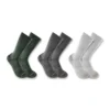 3er-Pack bequeme Damen-Crew-Socken aus mittelschwerer Baumwolle und Tencel