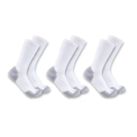 3er-Pack mittelschwere Crew-Socken aus Baumwollmischung