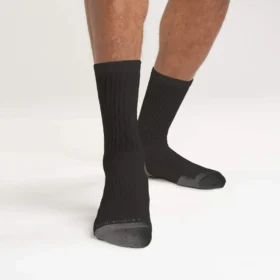 3er-Pack mittelschwere Crew-Socken aus Baumwollmischung