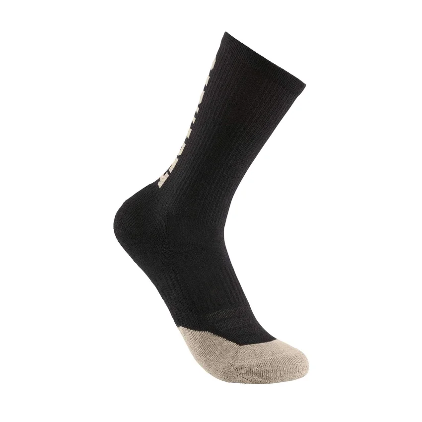 3er-Pack mittelschwere Damen-Crew-Socken aus Baumwolle und Tencel™ mit Logo