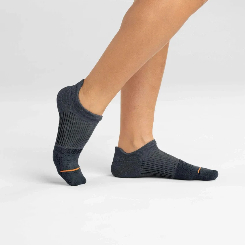 3er-Pack mittelschwere No-Show-Socken für Damen