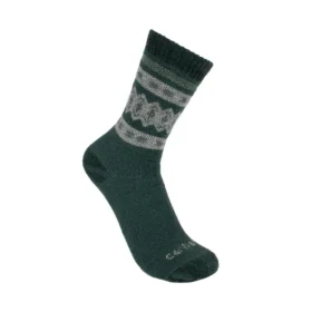 4er-Pack Crew-Socken für Damen aus schwerer Synthetik-Wollmischung