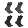 4er-Pack strapazierfähige Crew-Socken