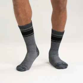 4er-Pack strapazierfähige Crew-Socken