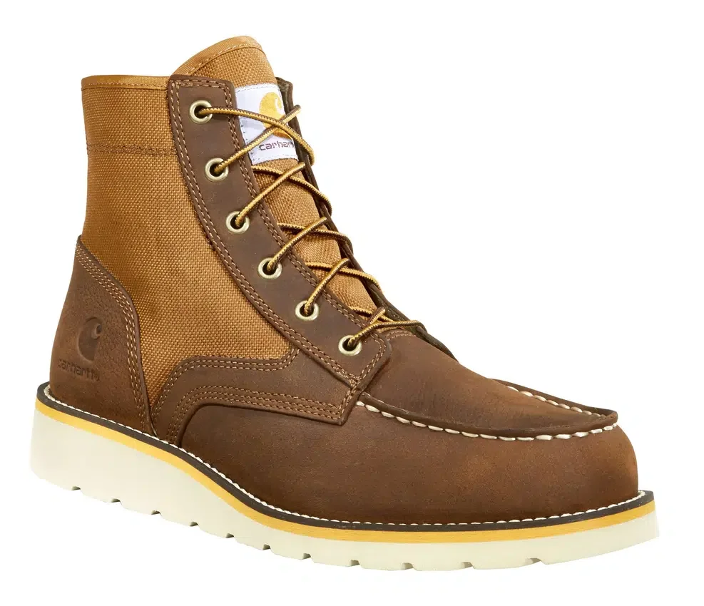 6" Moc-Toe-Keilstiefel