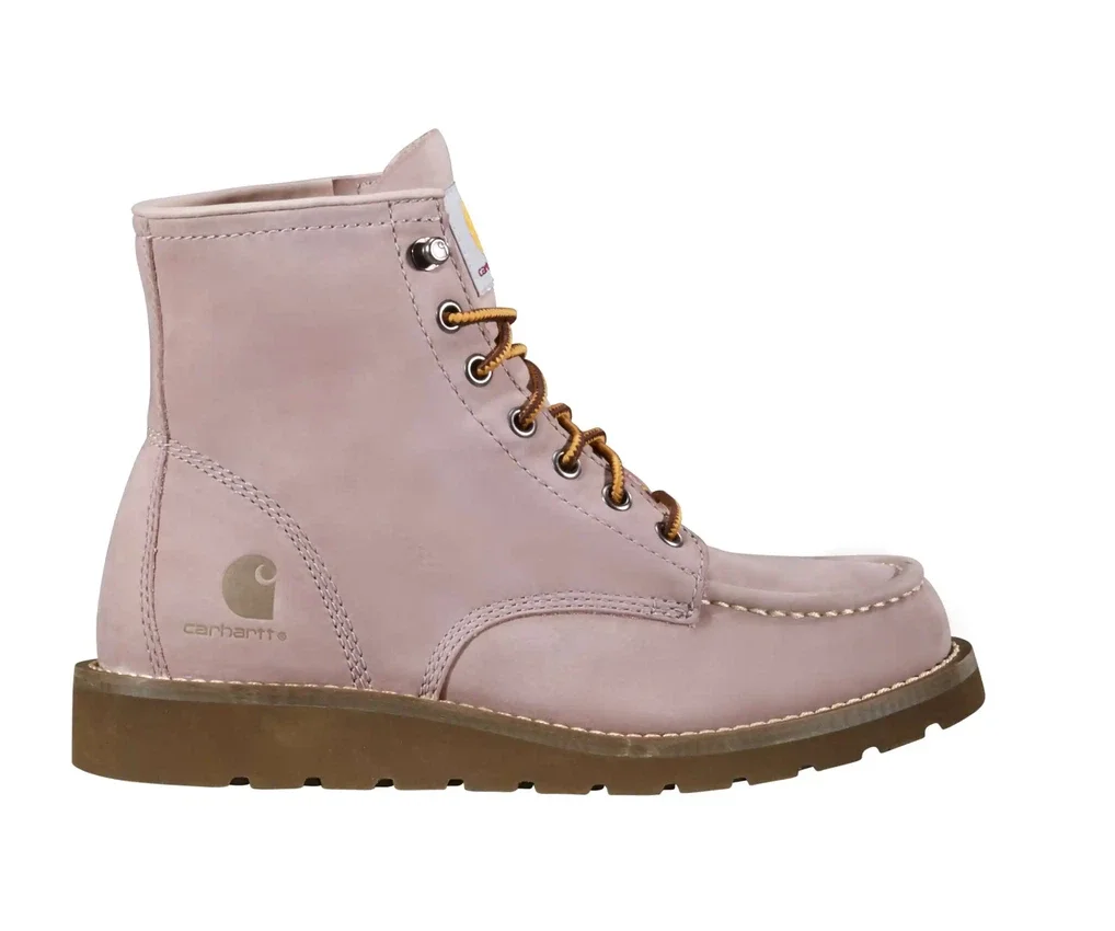 6"-Moc-Toe-Keilstiefel für Damen