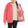 Active Jac Langarm-Flanellhemd für Mädchen mit Sherpa-Futter (Kinder/Jugend)