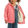 Active Jac mit Kapuze, gefüttert, aus Canvas und Reissverschluss vorne für Mädchen (Baby/Kleinkind)