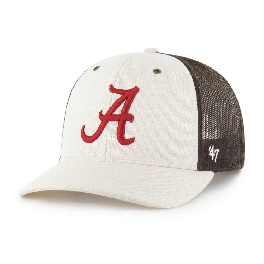 Alabama Crimson Tide '47 Ungefärbte Trucker-Kappe