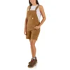 Ashland Canvas-Latzhose für Damen