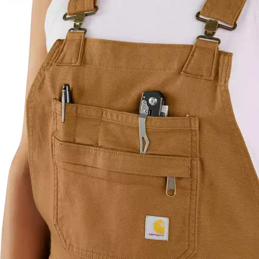 Ashland Canvas-Latzhose für Damen