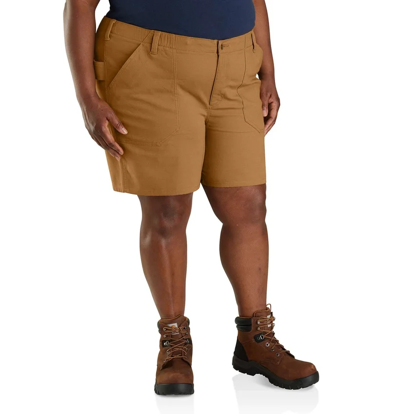 Ashland Stretch-Canvas-Arbeitsshorts für Damen