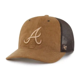 Atlanta Braves '47 Dyed Trucker, lockere Passform