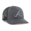 Atlanta Braves '47 Dyed Trucker, lockere Passform