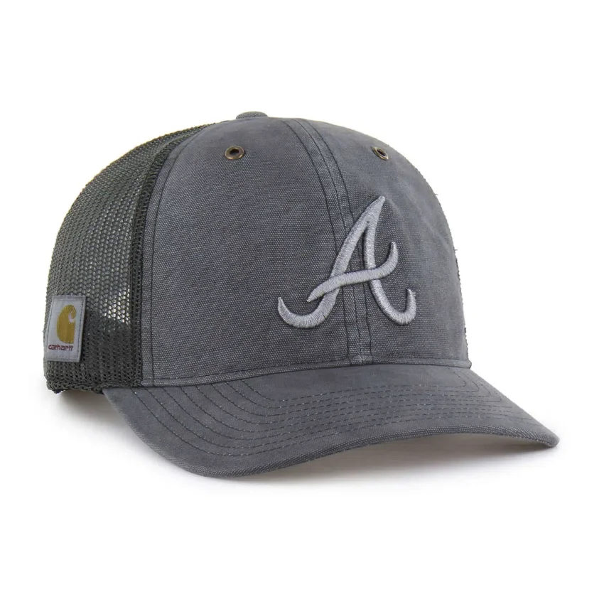 Atlanta Braves '47 Dyed Trucker, lockere Passform