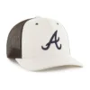 Atlanta Braves '47 Ungefärbte Trucker-Kappe