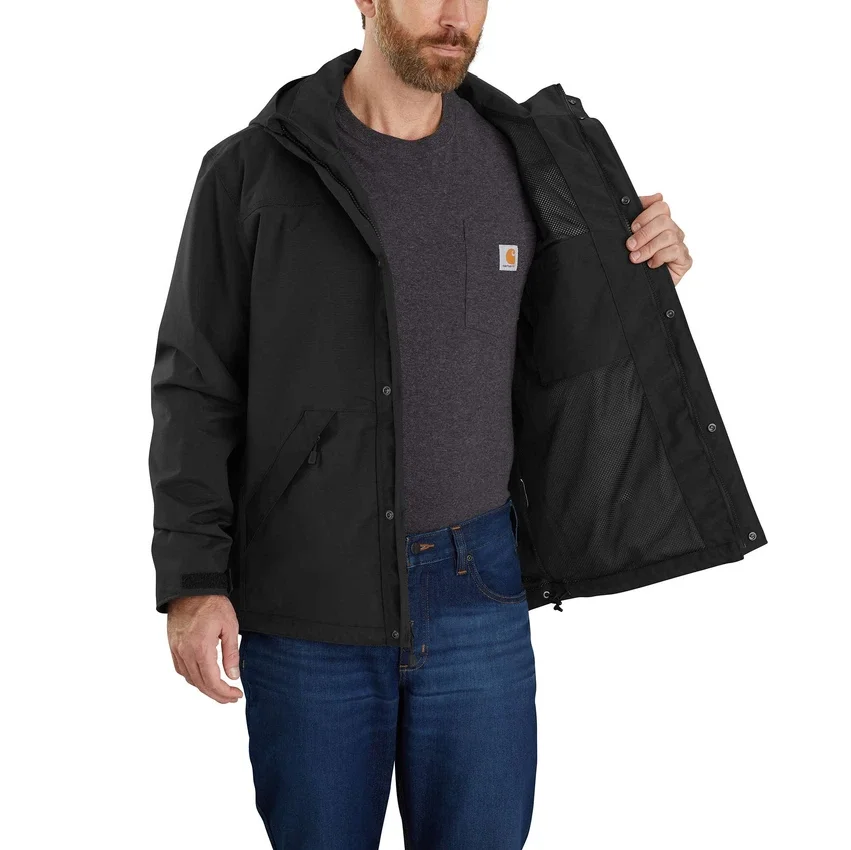 Atmungsaktive, wasserdichte Herren-Regenjacke «Shoreline»: Storm Defender Jacke
