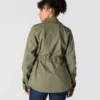 Atmungsaktiver Tencel-Canvas-Mantel für Damen