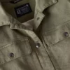 Atmungsaktiver Tencel-Canvas-Mantel für Damen