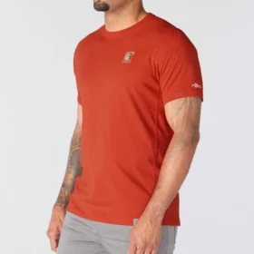 Atmungsaktives, feuchtigkeitsableitendes Herren-T-Shirt mit Logo aus der «Force»-Serie