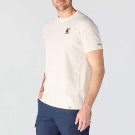 Atmungsaktives, feuchtigkeitsableitendes Herren-T-Shirt mit Logo aus der «Force»-Serie