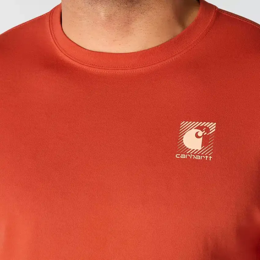 Atmungsaktives, feuchtigkeitsableitendes Herren-T-Shirt mit Logo aus der «Force»-Serie