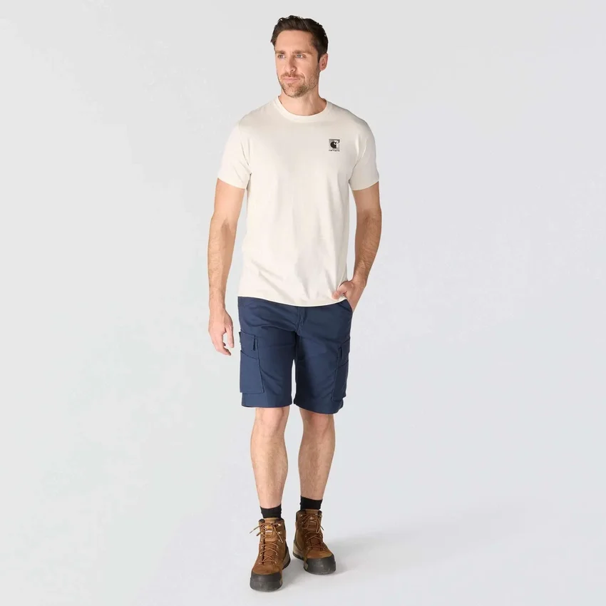 Atmungsaktives, feuchtigkeitsableitendes Herren-T-Shirt mit Logo aus der «Force»-Serie