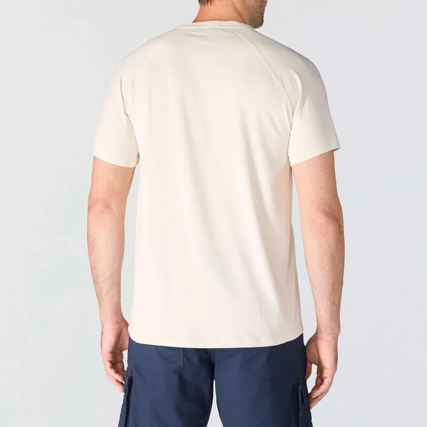 Atmungsaktives, feuchtigkeitsableitendes Herren-T-Shirt mit Logo aus der «Force»-Serie