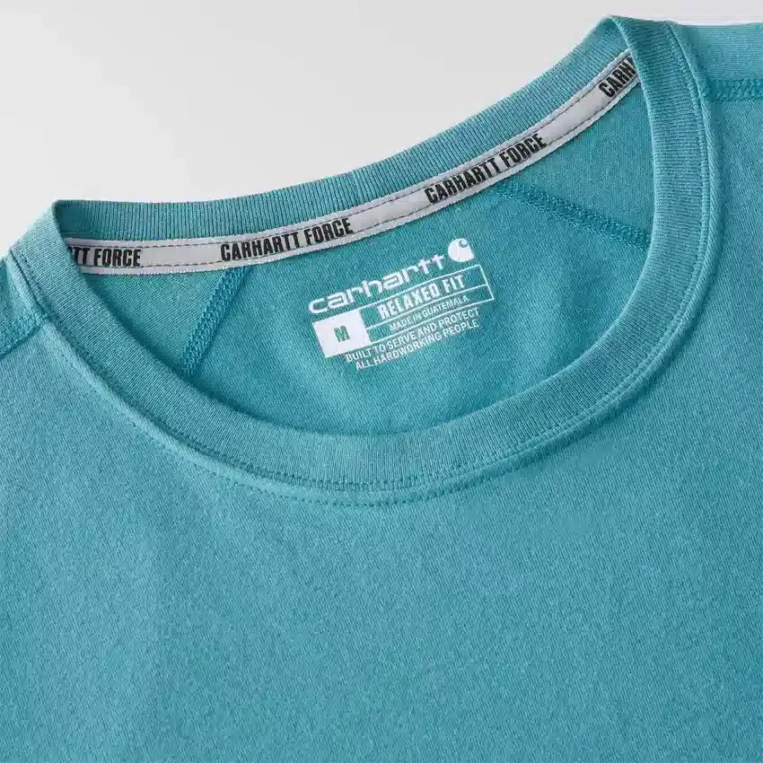 Atmungsaktives, feuchtigkeitsableitendes Herren-T-Shirt mit Logo aus der «Force»-Serie