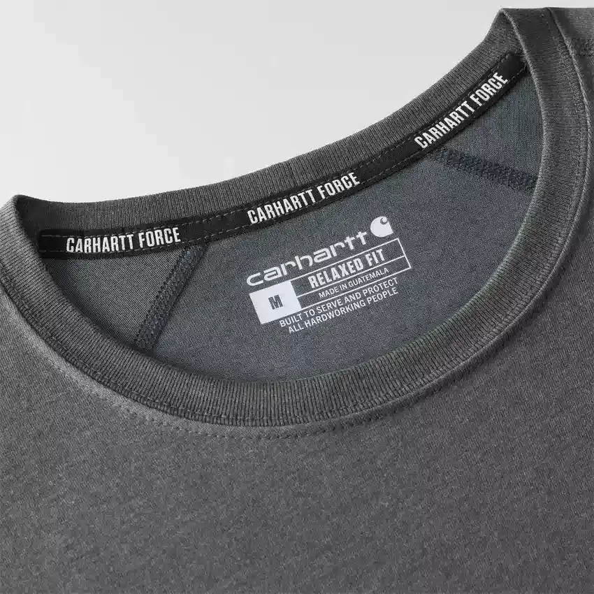 Atmungsaktives, feuchtigkeitsableitendes Herren-T-Shirt mit Logo aus der «Force»-Serie