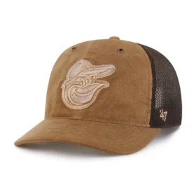 Baltimore Orioles '47 Dyed Trucker, lockere Passform