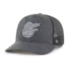 Baltimore Orioles '47 Dyed Trucker, lockere Passform