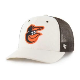 Baltimore Orioles '47 Ungefärbte Trucker-Kappe