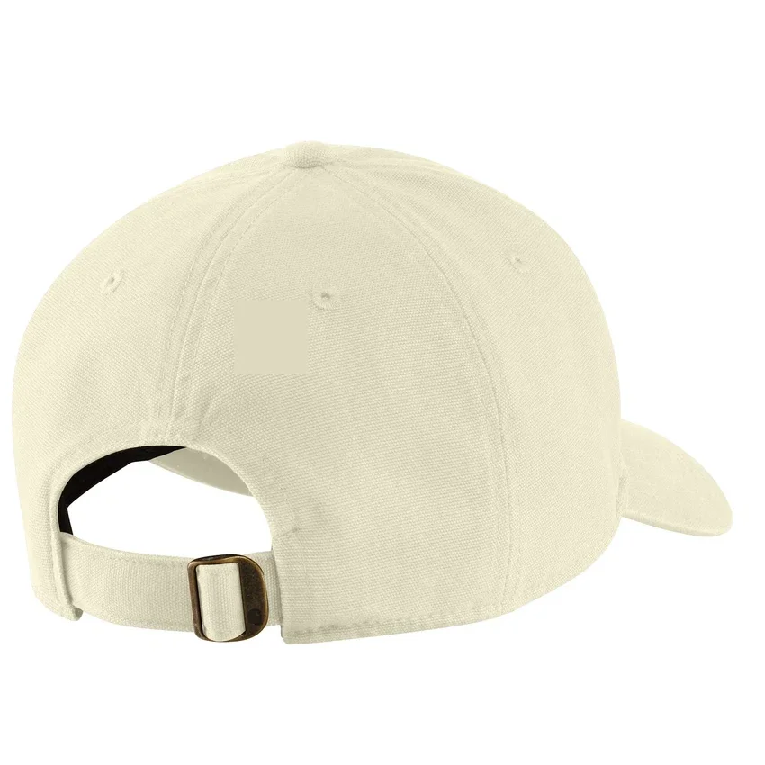 Baseballkappe aus Canvas mit gesticktem Motiv