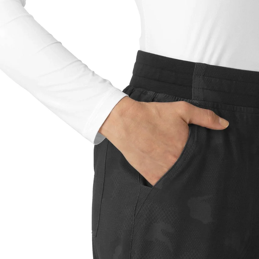 Bedruckte Cargo-Jogger-Arzt-Hose für Damen