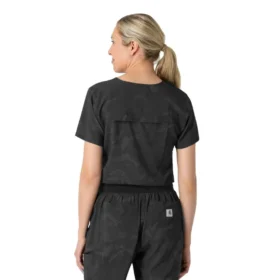 Bedrucktes Scrub-Oberteil für Damen zum Hineinstecken