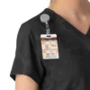 Bedrucktes Scrub-Oberteil für Damen zum Hineinstecken