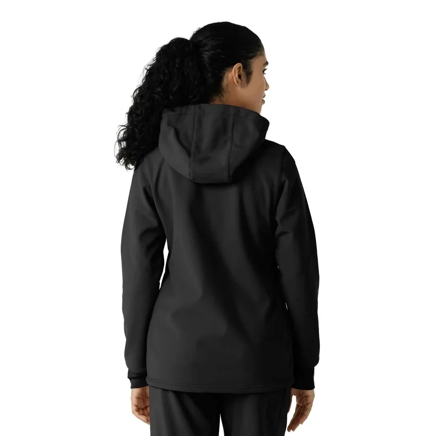 Bonded-Fleece-Hoodie für Damen
