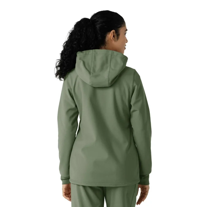 Bonded-Fleece-Hoodie für Damen