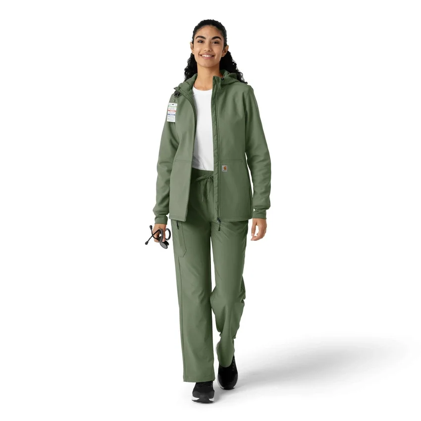 Bonded-Fleece-Hoodie für Damen