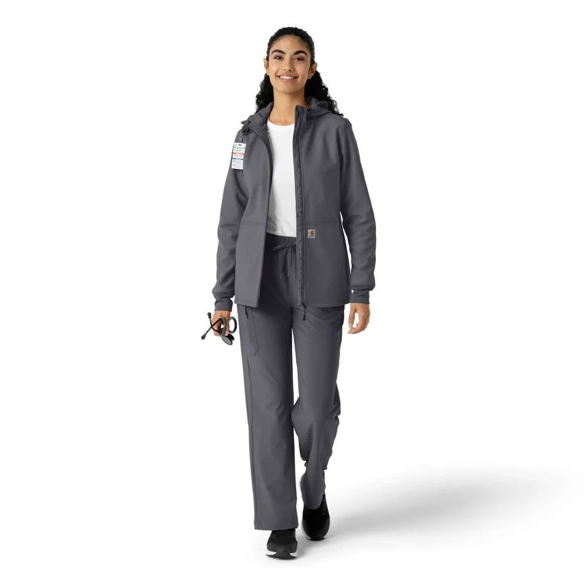 Bonded-Fleece-Hoodie für Damen