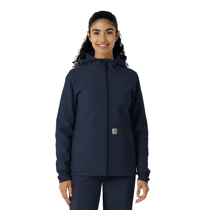 Bonded-Fleece-Hoodie für Damen